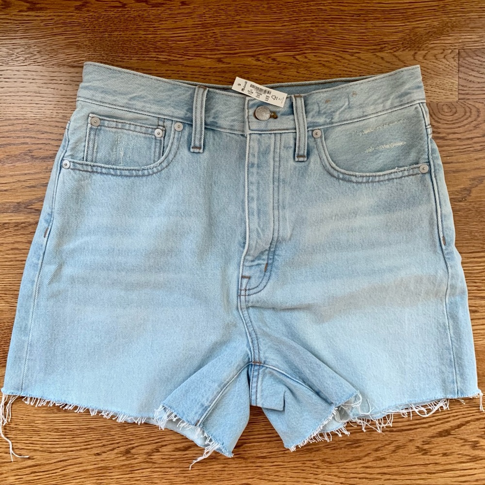 Madewell Momjean Shorts NWT